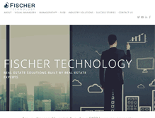 Tablet Screenshot of fischertechnology.com